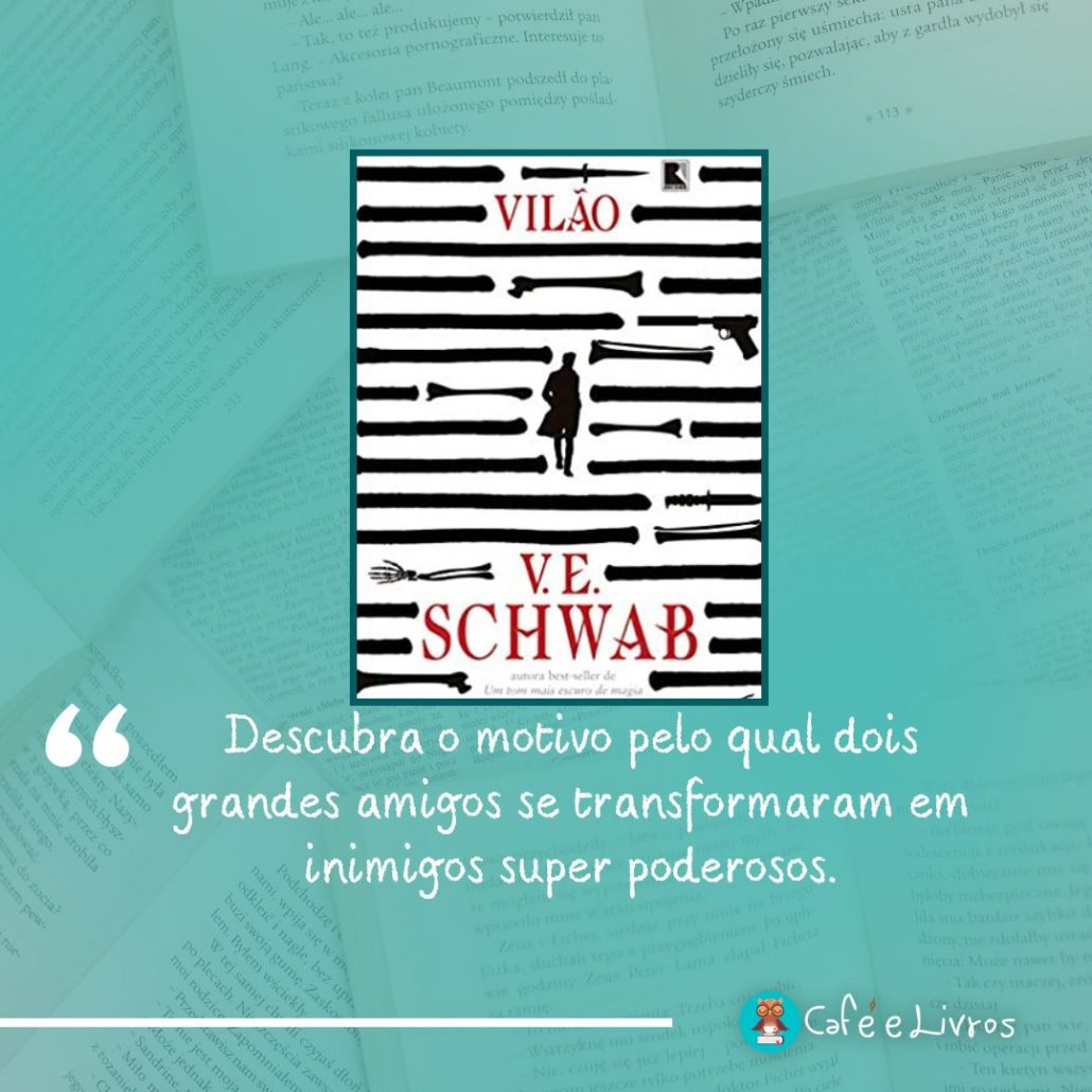 foto do livro vilão