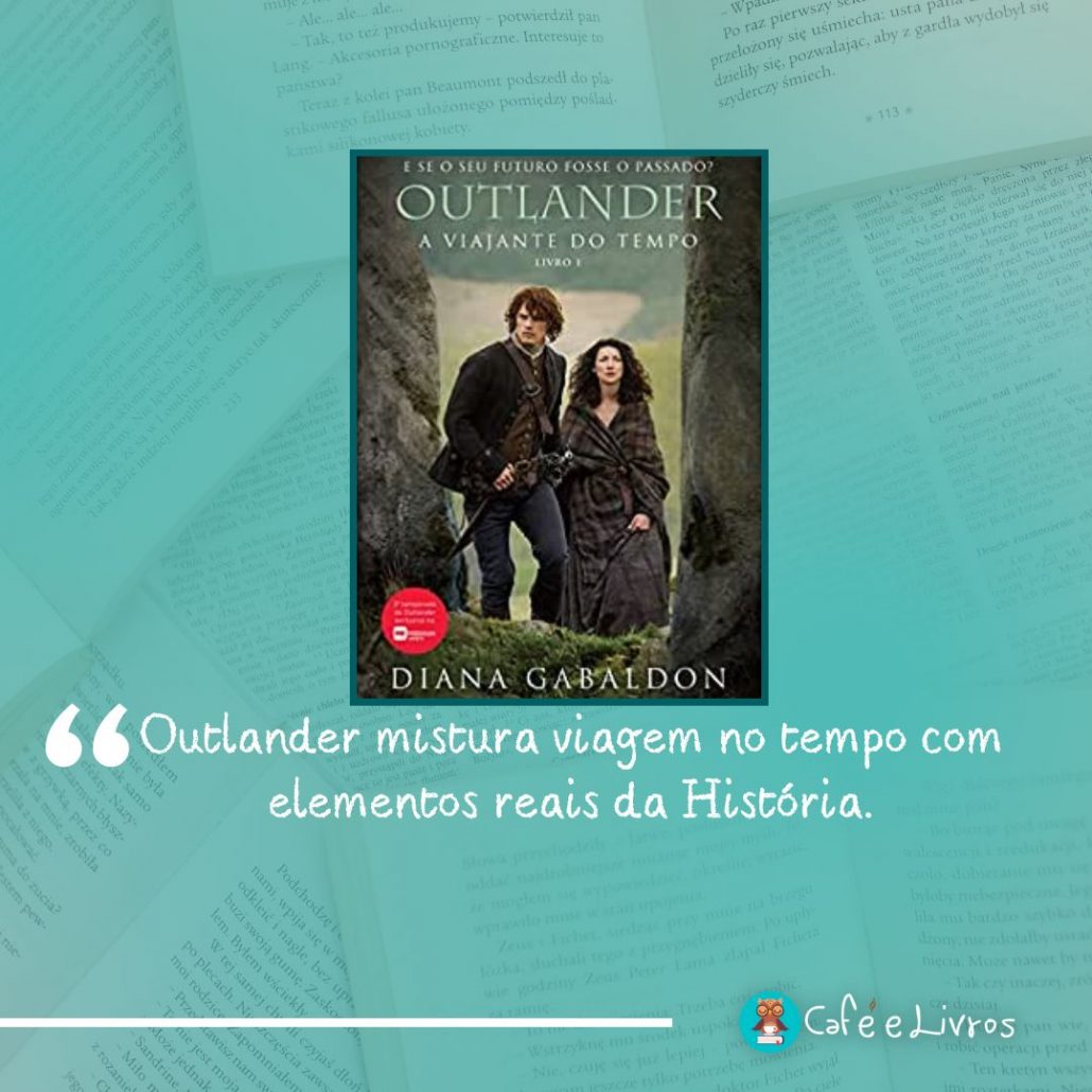 foto do livro outlander