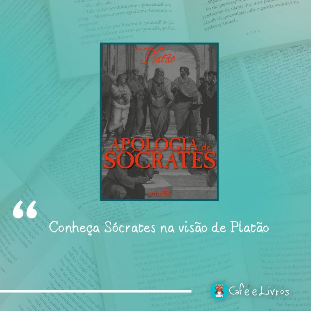 foto do livro apologia de sócrates