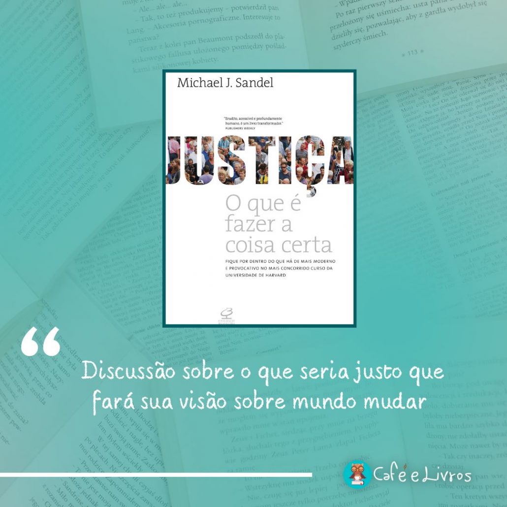 foto do livro justiça