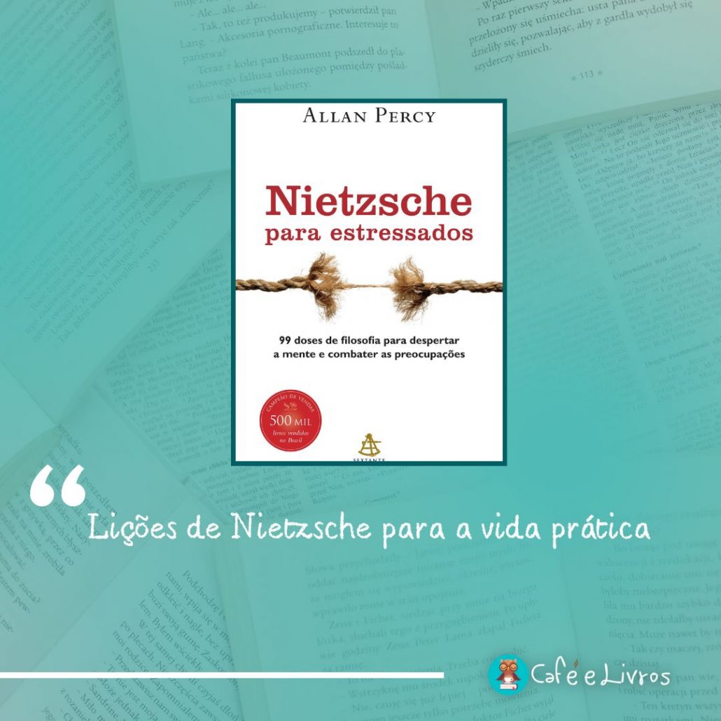 foto do livro nietzsche para estressados