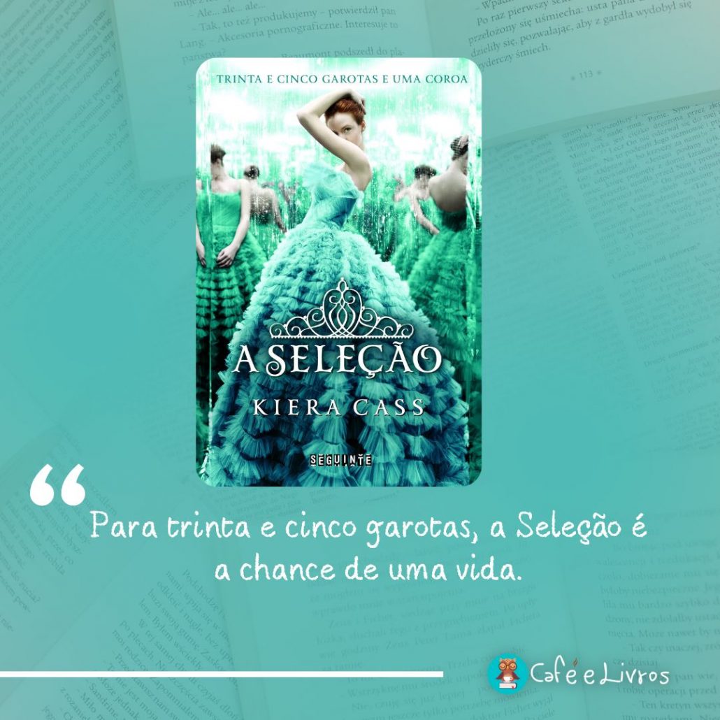 foto do primeiro livro com frase