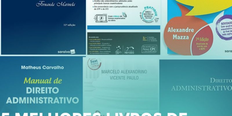 5 Melhores Livros de Direito Administrativo Para Concursos Públicos
