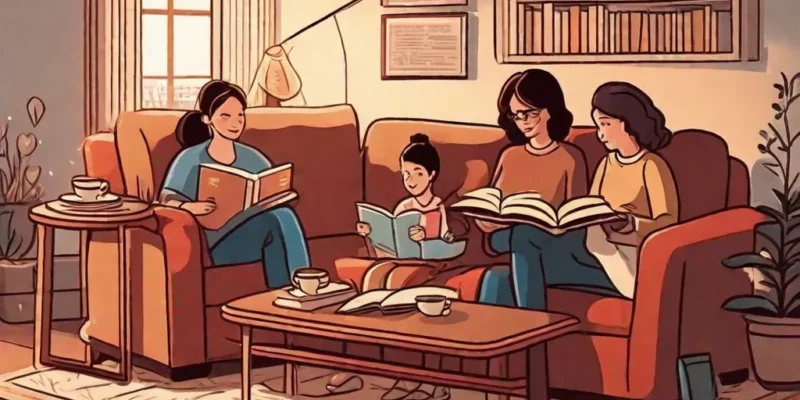 Leitura em Família: Criando Laços Através dos Livros