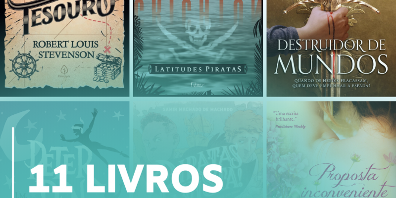 11 Melhores Livros de Piratas Para Crianças, Jovens e Adulto