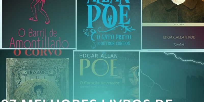 Melhores Livros de Allan Poe para quem Gosta de Suspense e Terror.