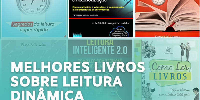 7 Melhores livros de Leitura Dinâmica para Ler Rapido